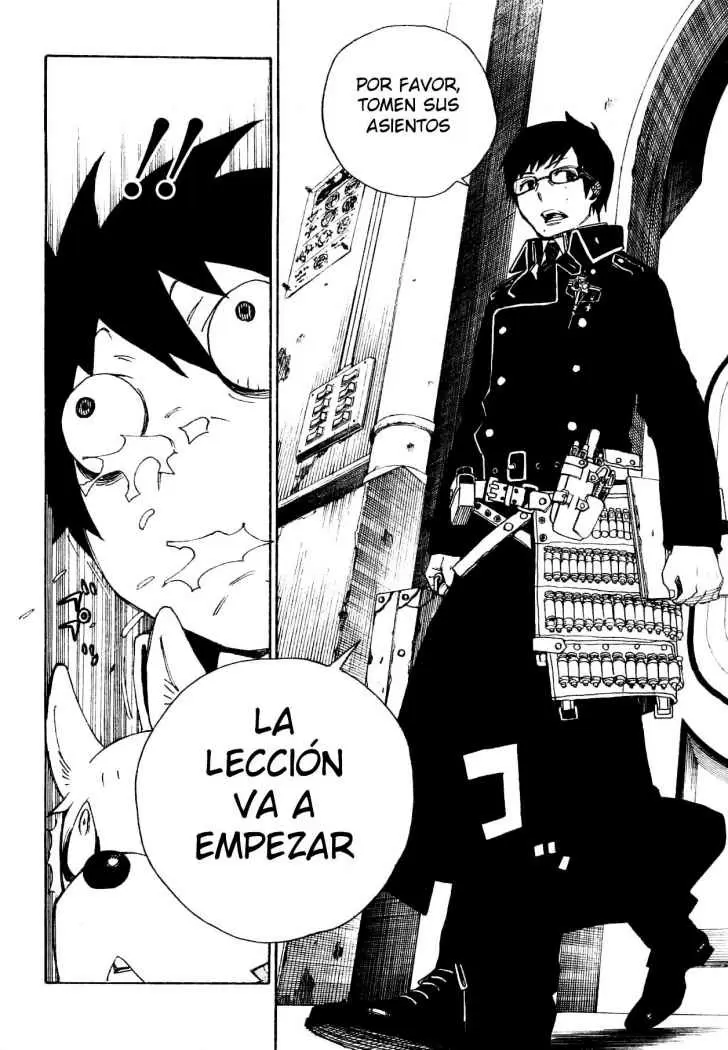 Ao no Exorcist capítulo 2, página 21