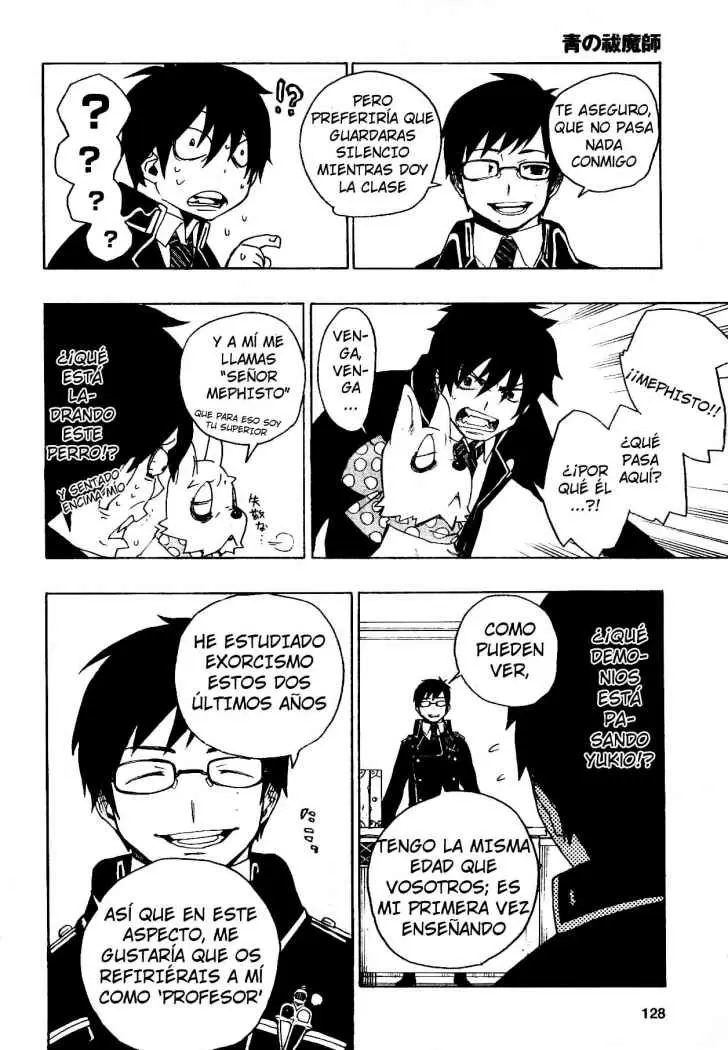 Ao no Exorcist capítulo 2, página 23