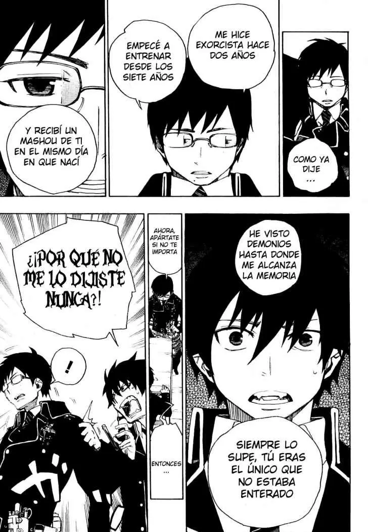 Ao no Exorcist capítulo 2, página 28