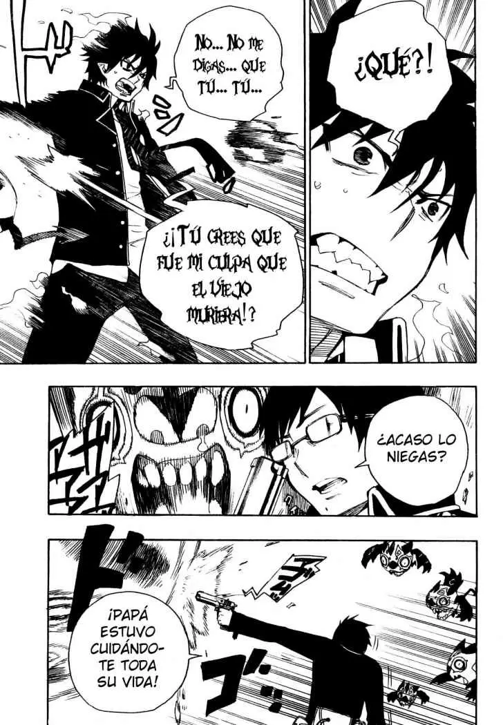 Ao no Exorcist capítulo 2, página 38