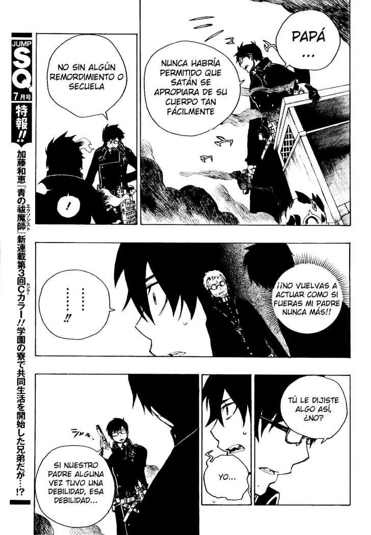Ao no Exorcist capítulo 2, página 40