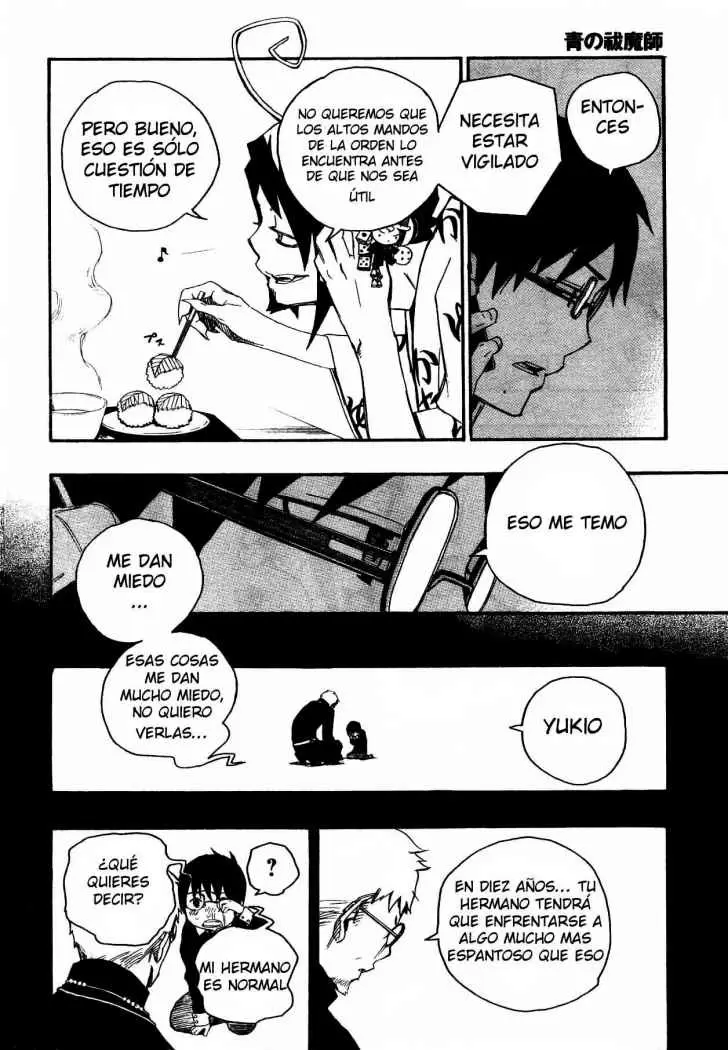 Ao no Exorcist capítulo 2, página 53