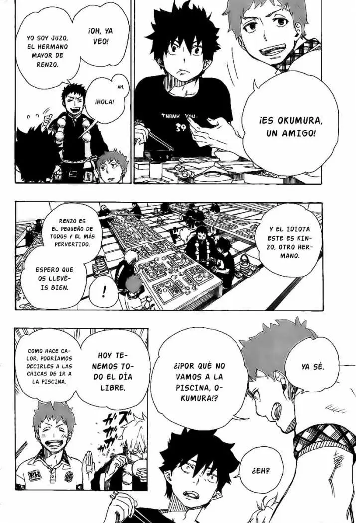 Ao no Exorcist capítulo 20, página 7