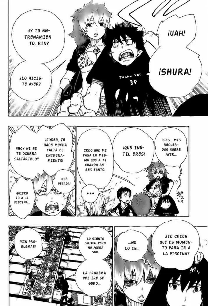 Ao no Exorcist capítulo 20, página 9
