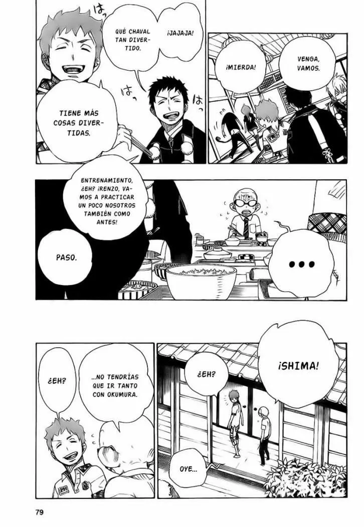 Ao no Exorcist capítulo 20, página 10