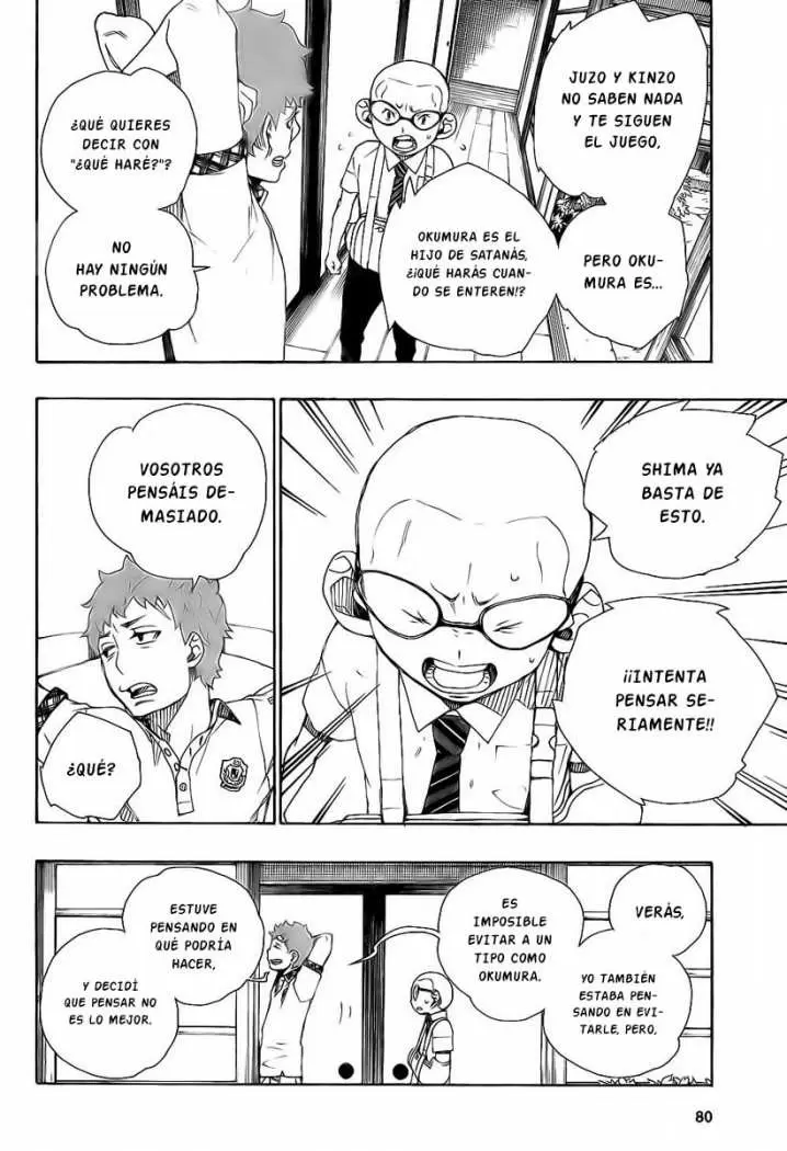 Ao no Exorcist capítulo 20, página 11
