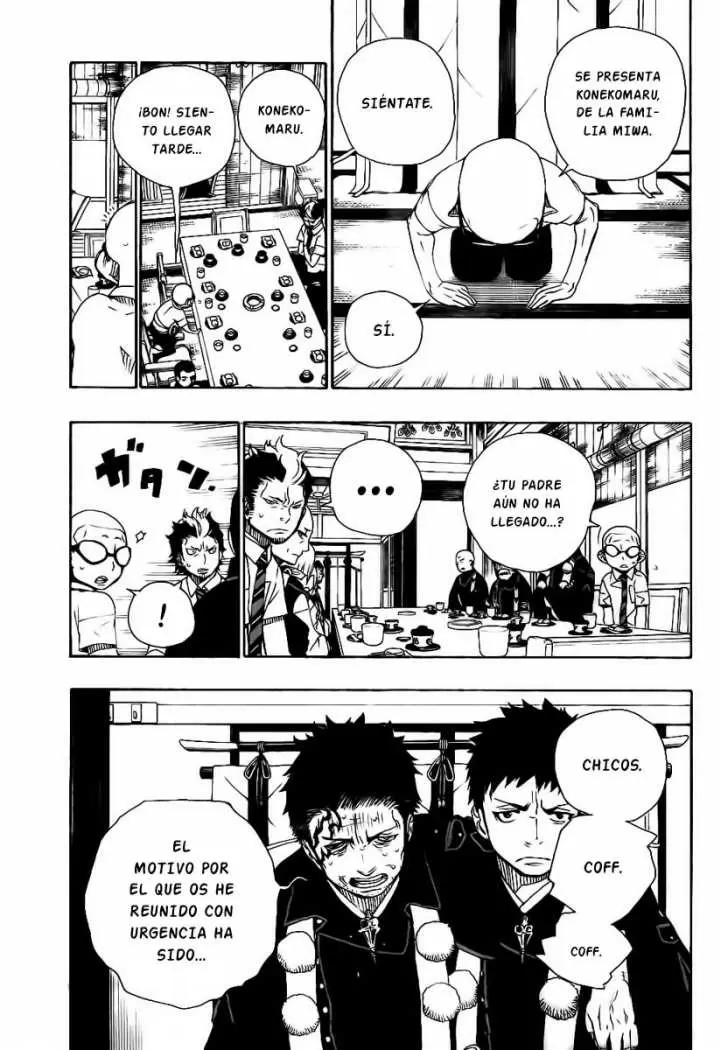Ao no Exorcist capítulo 20, página 14