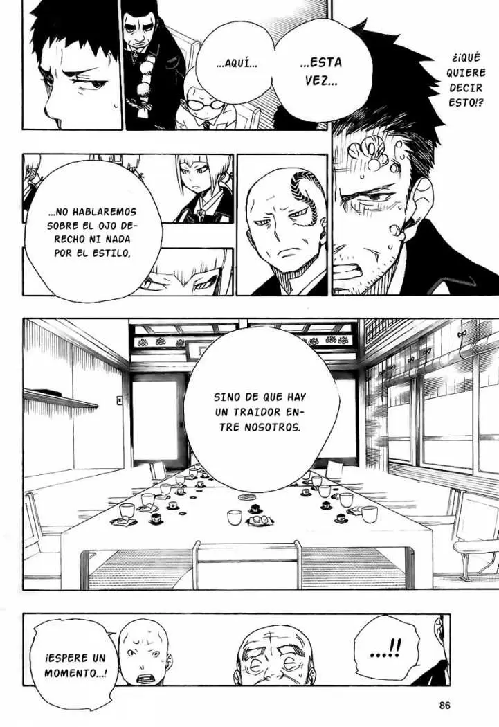 Ao no Exorcist capítulo 20, página 16