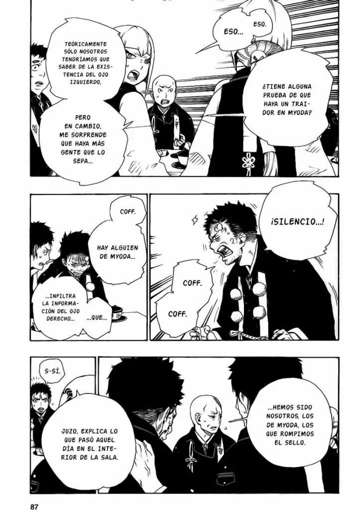 Ao no Exorcist capítulo 20, página 17