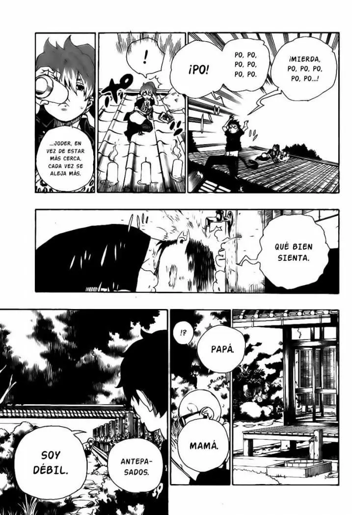 Ao no Exorcist capítulo 20, página 33