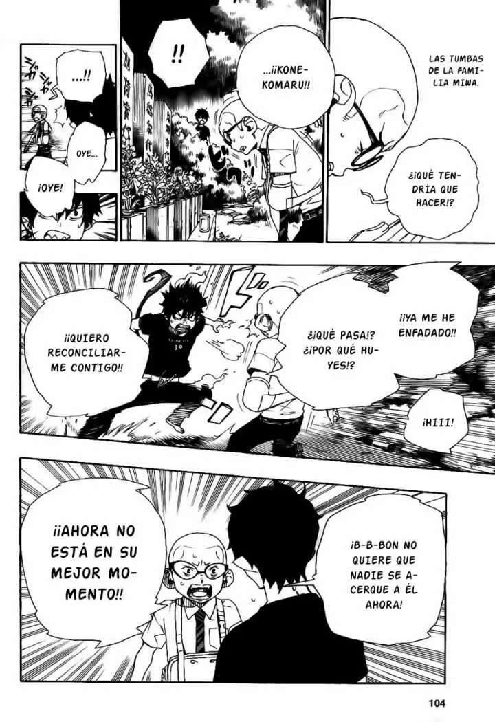 Ao no Exorcist capítulo 20, página 34