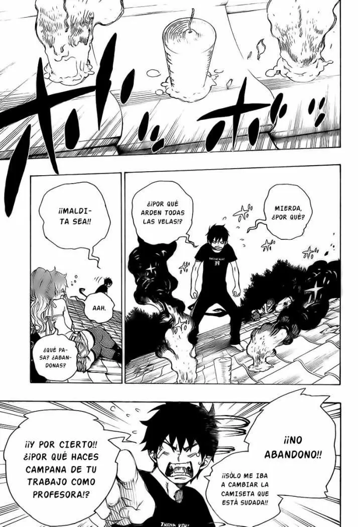 Ao no Exorcist capítulo 21, página 3