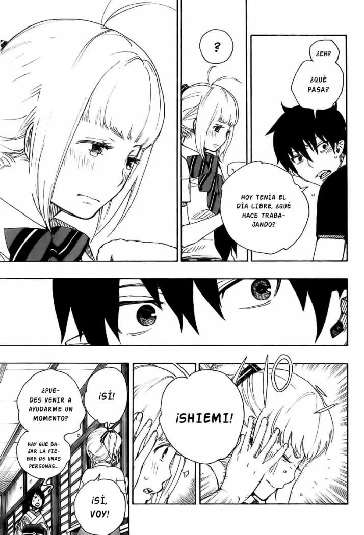 Ao no Exorcist capítulo 21, página 5