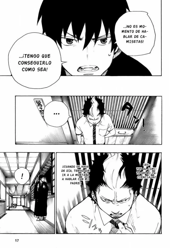 Ao no Exorcist capítulo 21, página 7