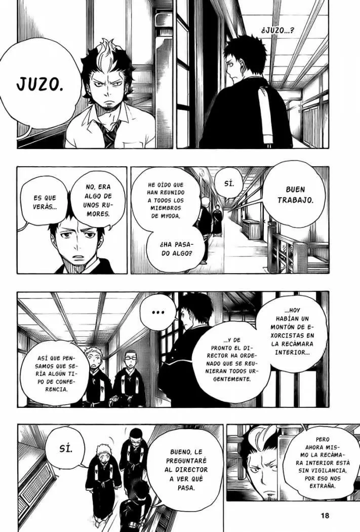 Ao no Exorcist capítulo 21, página 8