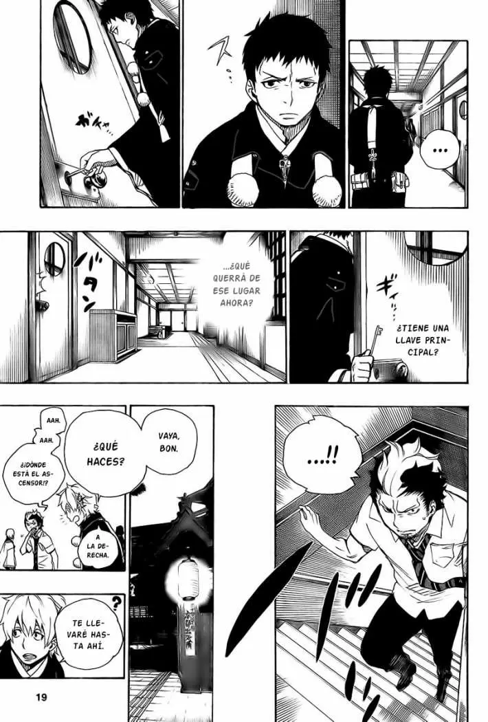 Ao no Exorcist capítulo 21, página 9