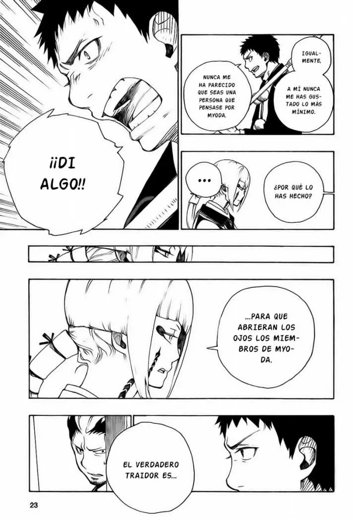 Ao no Exorcist capítulo 21, página 13