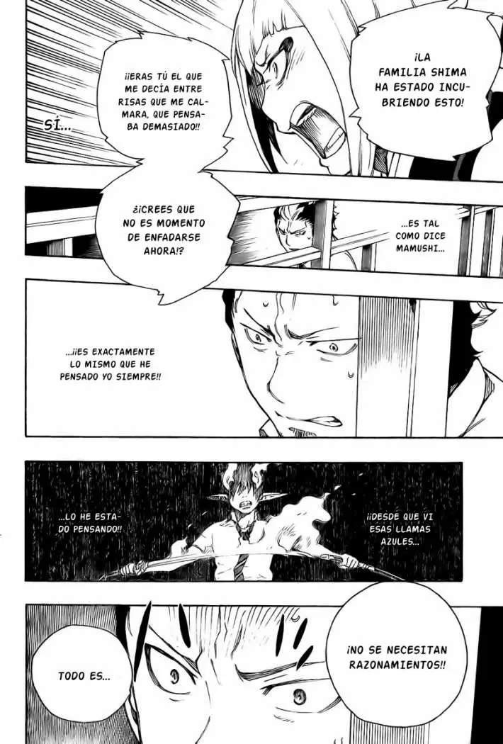 Ao no Exorcist capítulo 21, página 20
