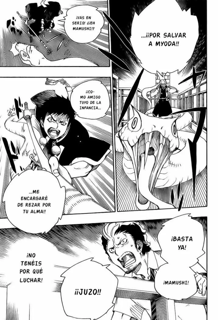 Ao no Exorcist capítulo 21, página 21