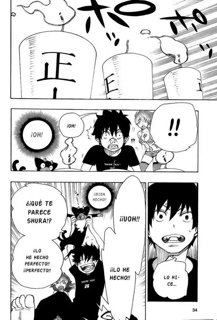Ao no Exorcist capítulo 21, página 24