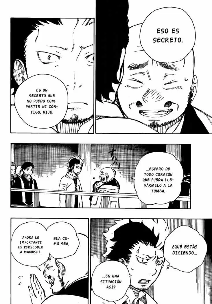 Ao no Exorcist capítulo 22, página 7