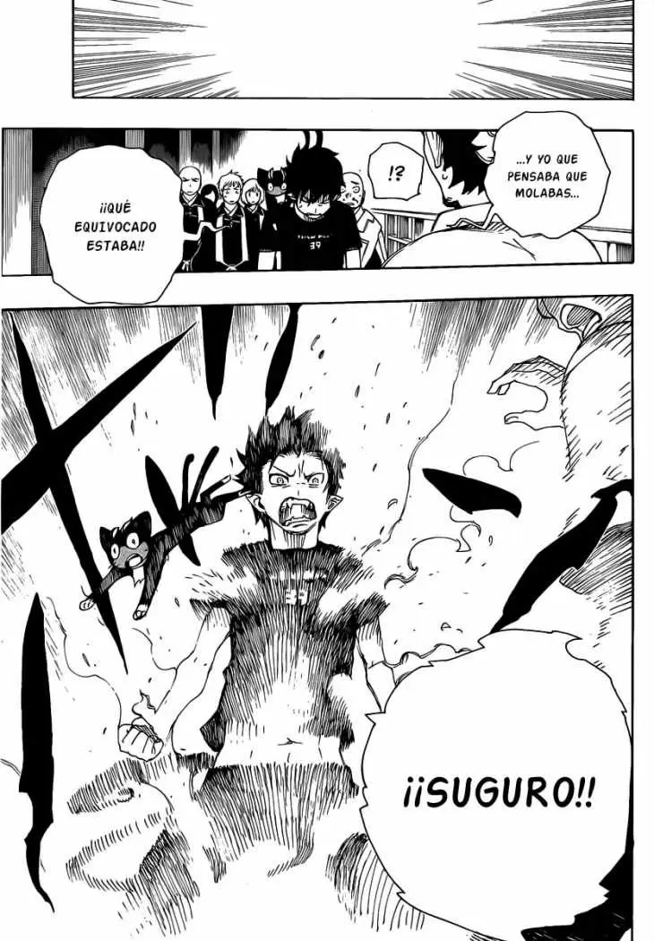 Ao no Exorcist capítulo 22, página 14