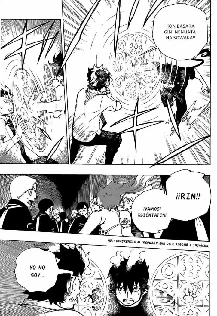 Ao no Exorcist capítulo 22, página 16