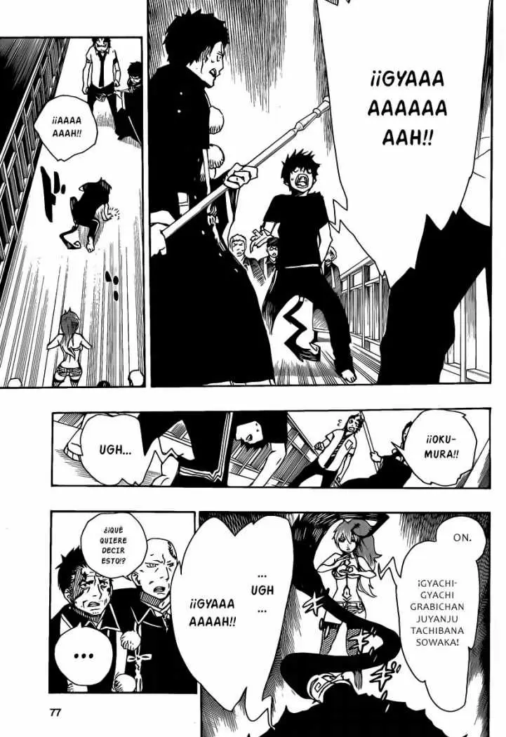 Ao no Exorcist capítulo 22, página 20