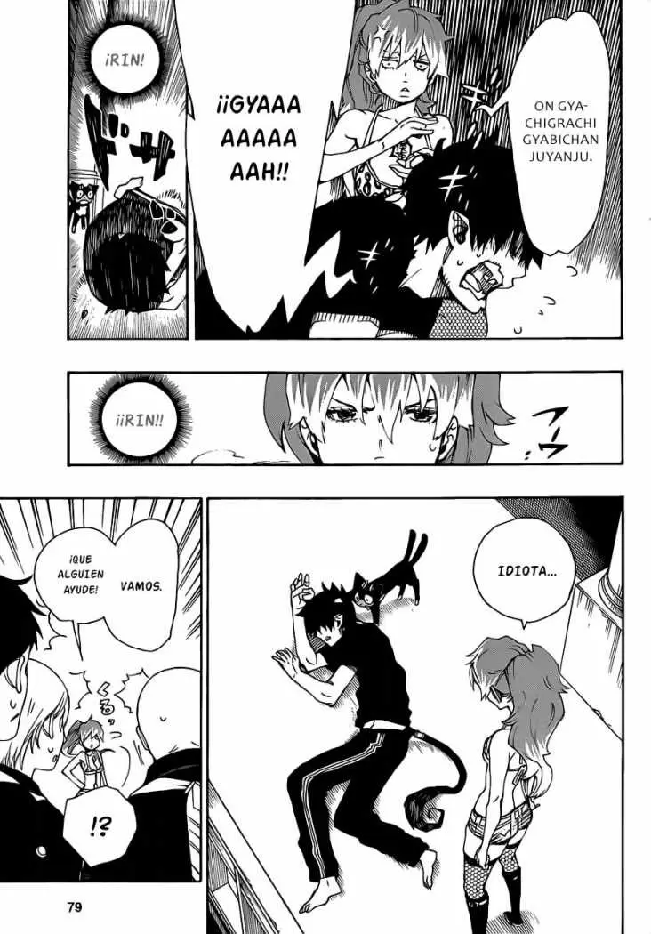Ao no Exorcist capítulo 22, página 22