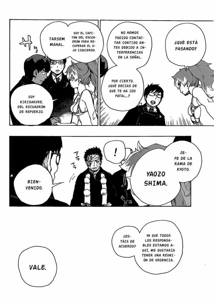 Ao no Exorcist capítulo 22, página 27