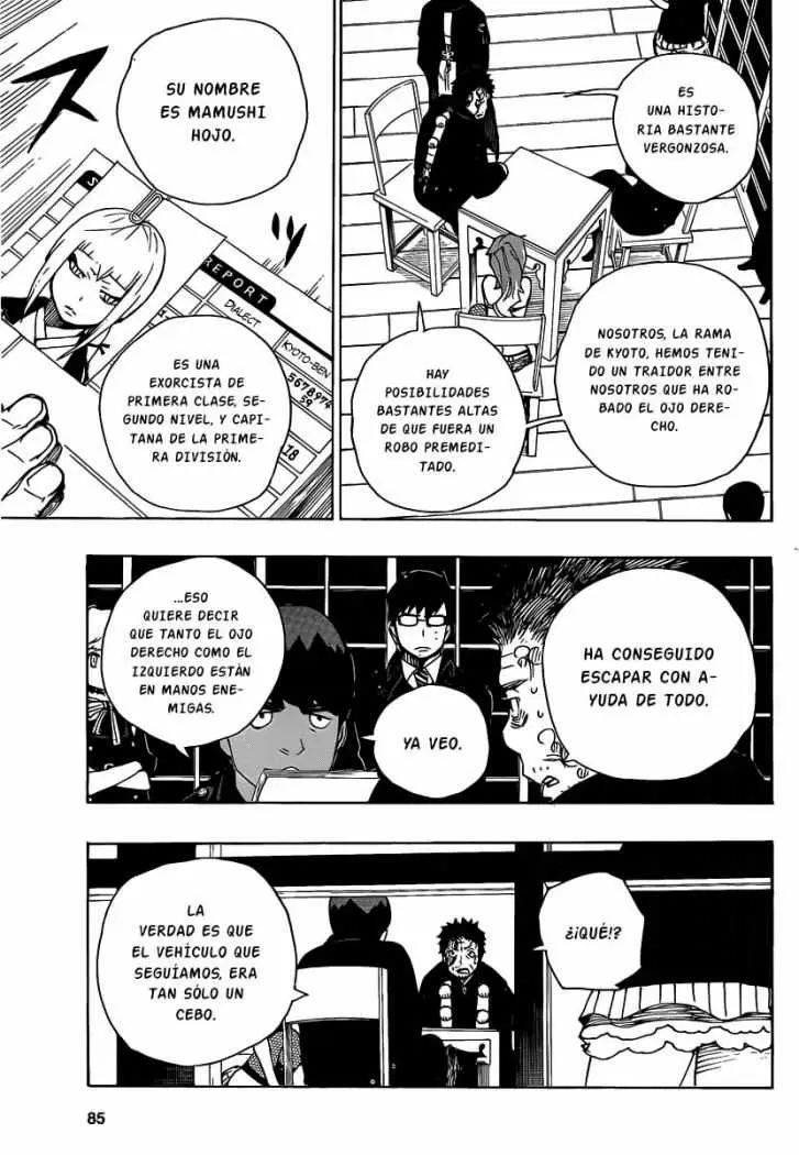 Ao no Exorcist capítulo 22, página 28