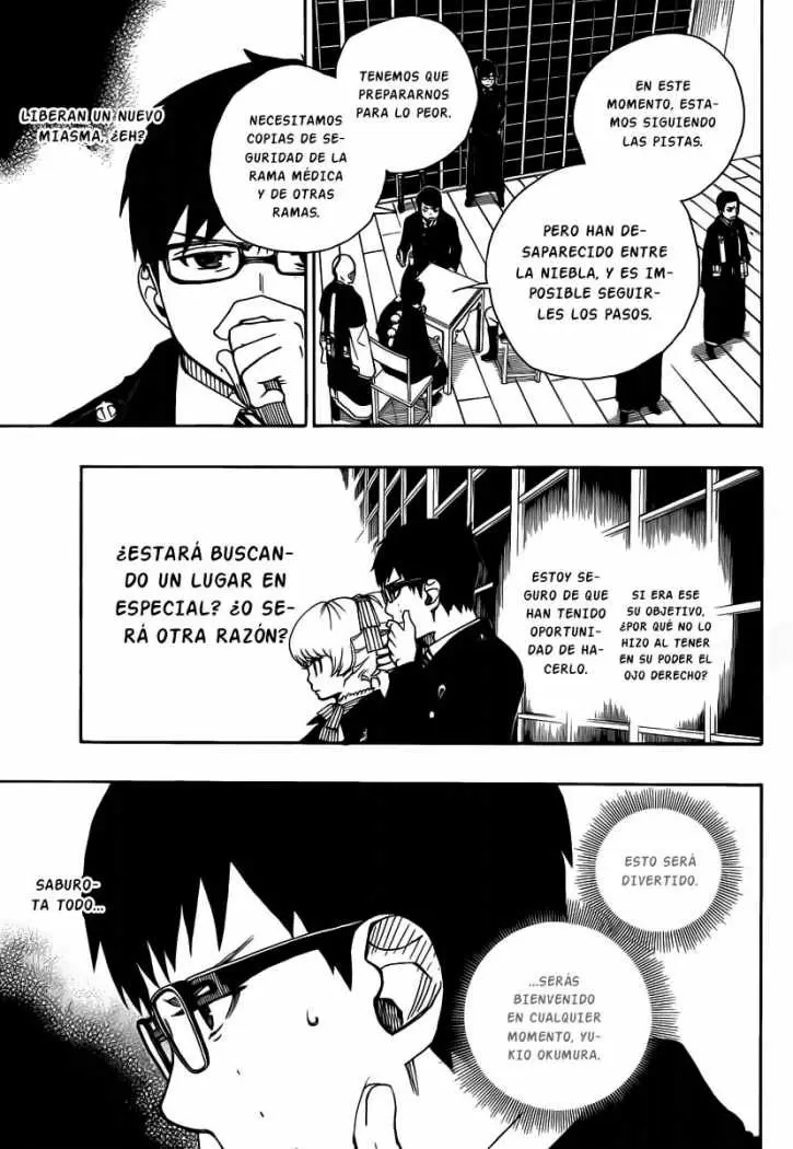 Ao no Exorcist capítulo 23, página 4