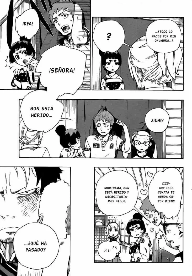 Ao no Exorcist capítulo 23, página 8