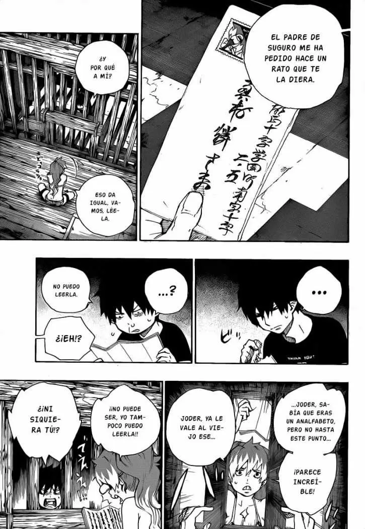 Ao no Exorcist capítulo 23, página 14