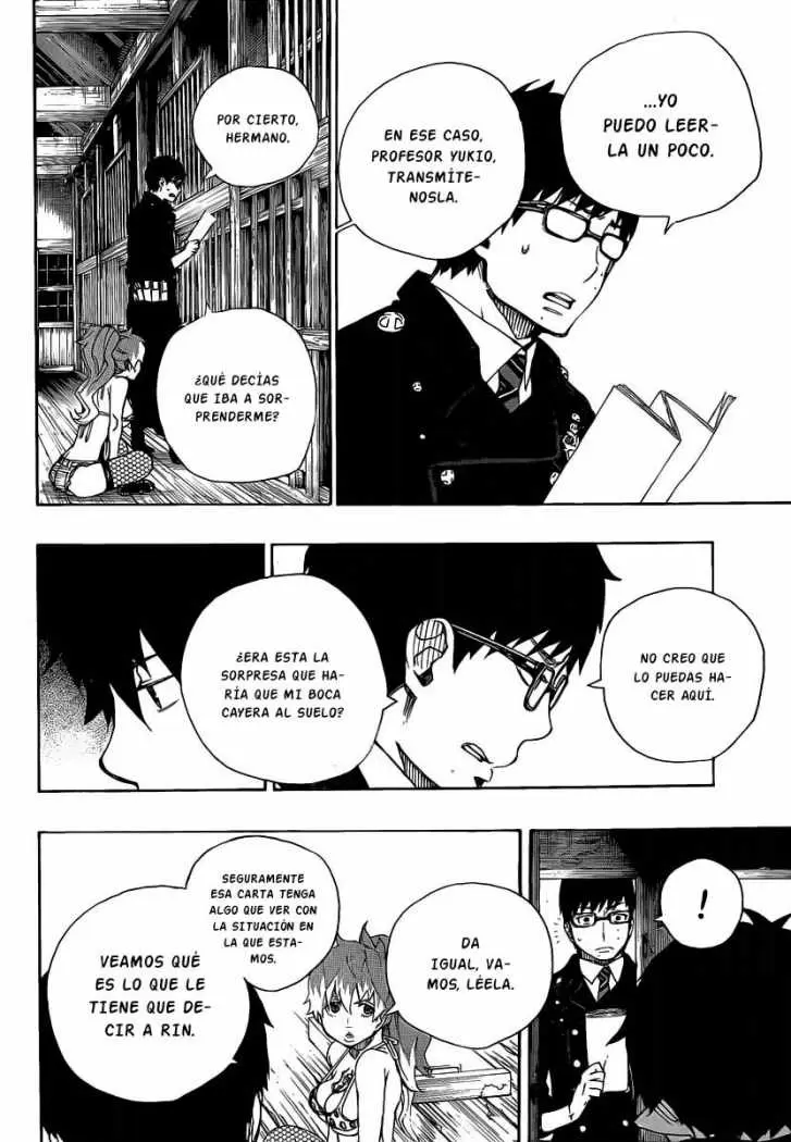 Ao no Exorcist capítulo 23, página 15