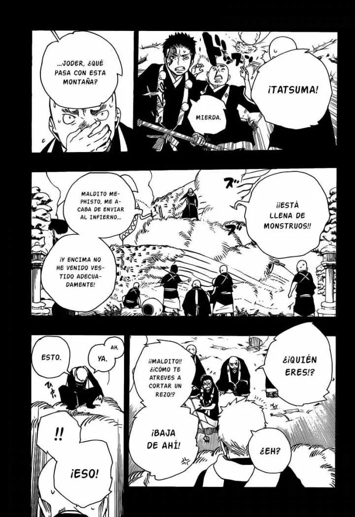 Ao no Exorcist capítulo 23, página 27