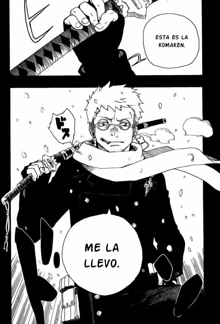 Ao no Exorcist capítulo 23, página 28