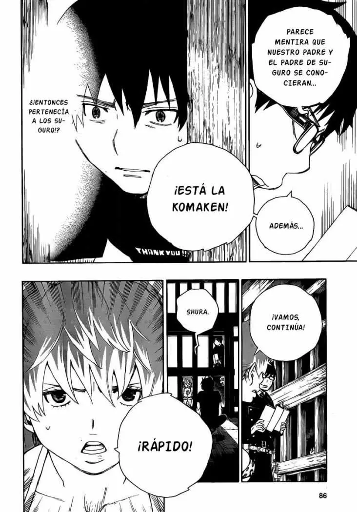 Ao no Exorcist capítulo 23, página 30