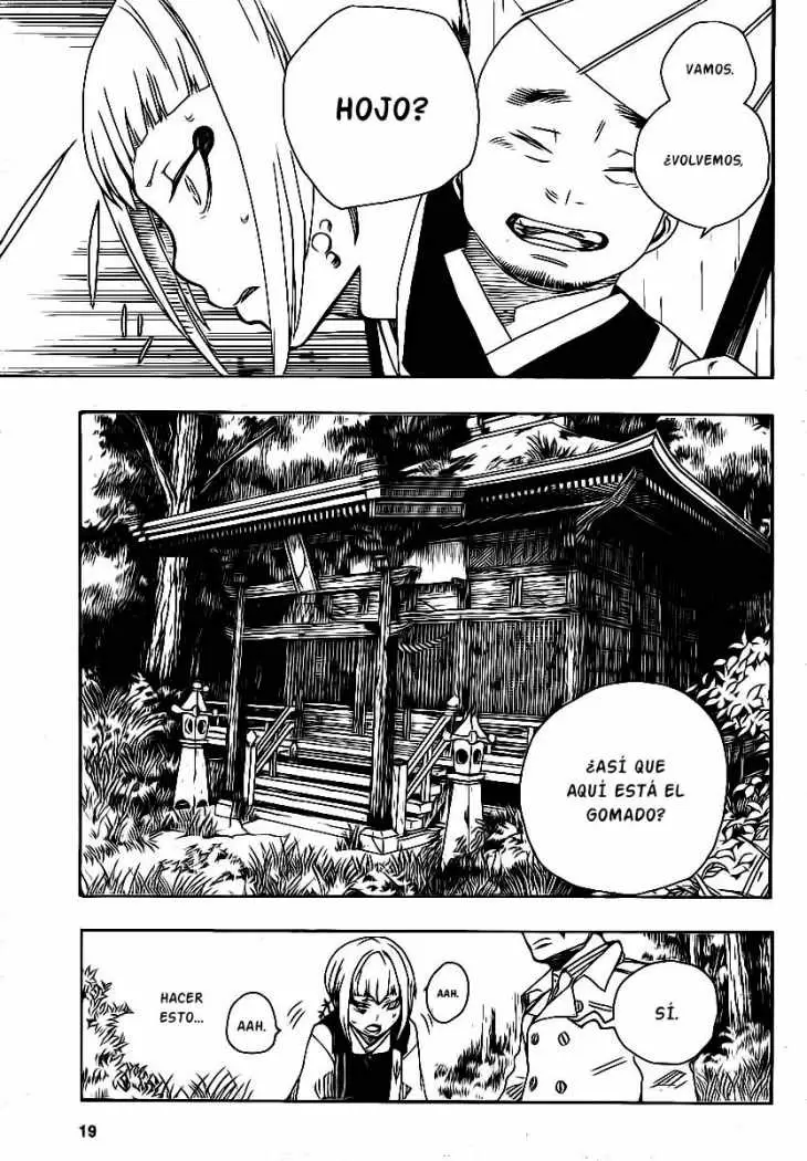 Ao no Exorcist capítulo 24, página 7