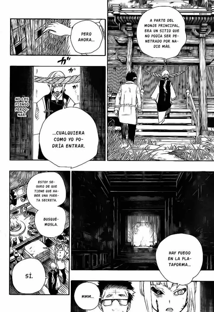 Ao no Exorcist capítulo 24, página 8