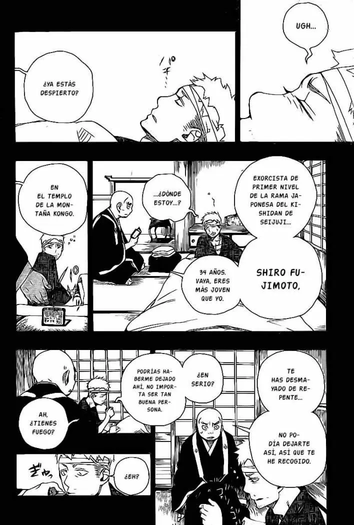Ao no Exorcist capítulo 24, página 14