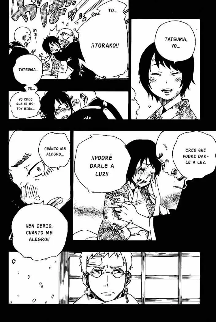 Ao no Exorcist capítulo 24, página 22