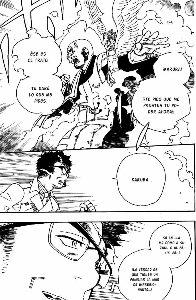 Ao no Exorcist capítulo 25, página 8