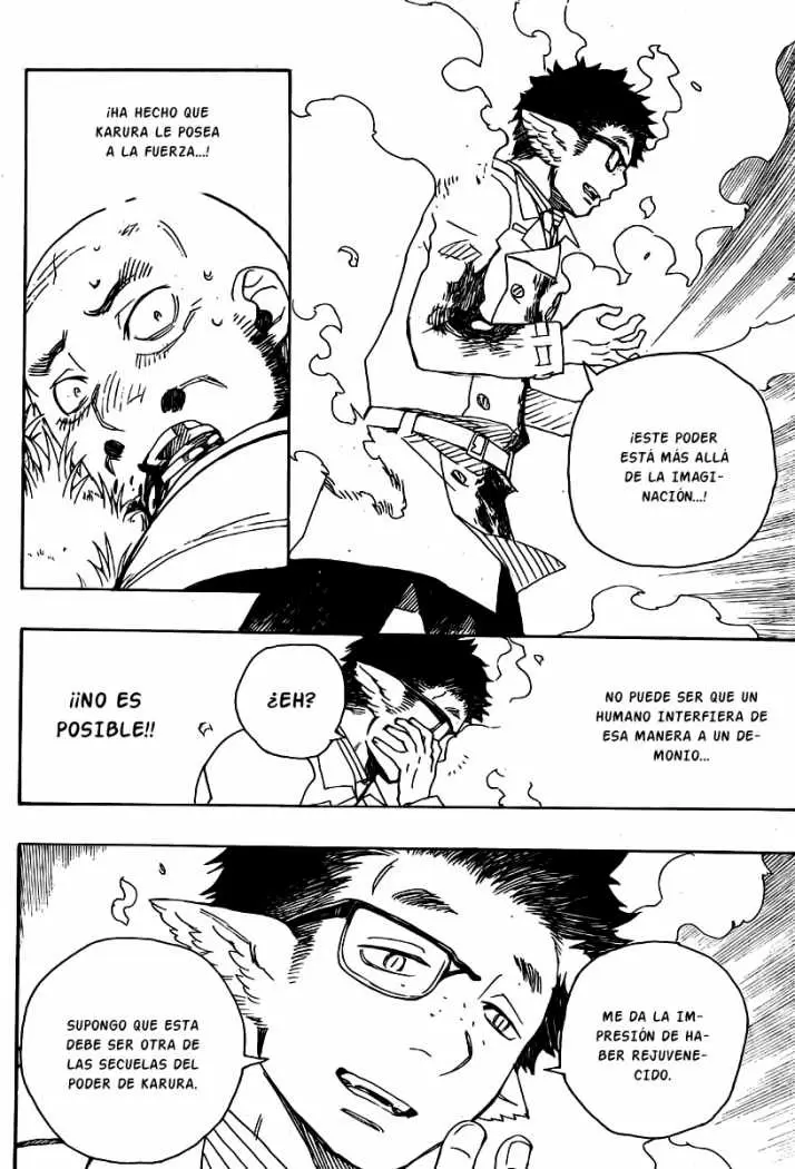 Ao no Exorcist capítulo 25, página 28