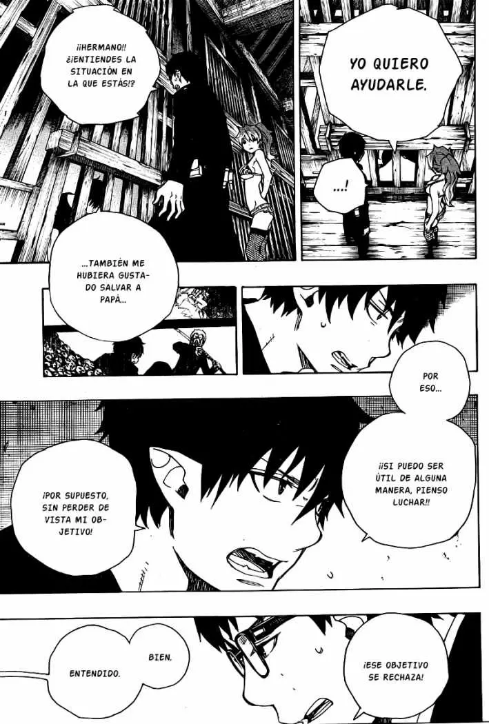 Ao no Exorcist capítulo 25, página 33