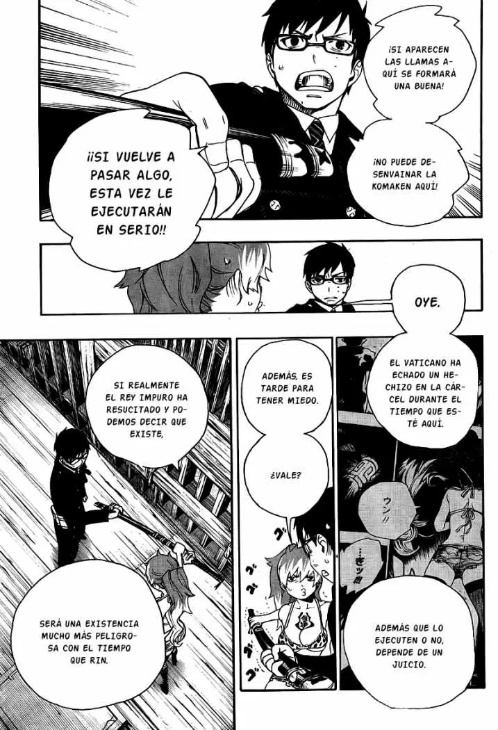 Ao no Exorcist capítulo 25, página 35