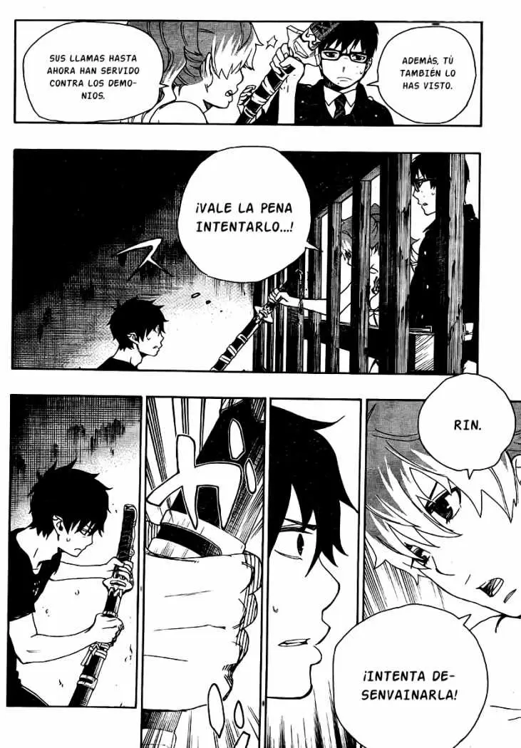 Ao no Exorcist capítulo 25, página 36