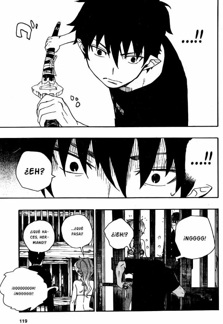 Ao no Exorcist capítulo 25, página 37