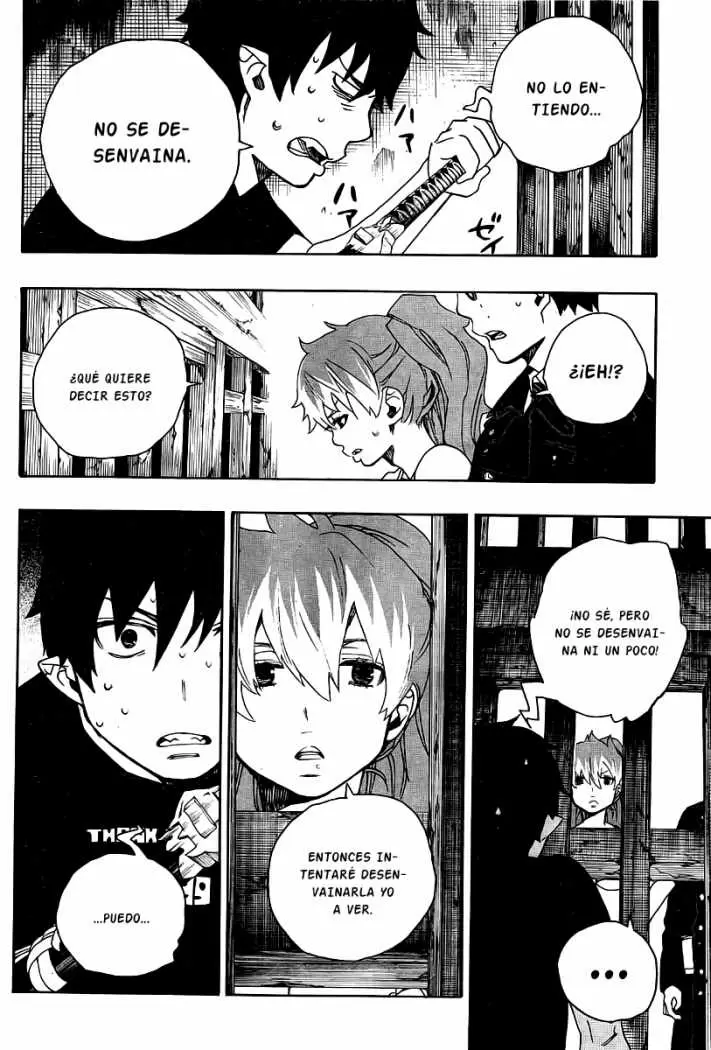 Ao no Exorcist capítulo 25, página 38