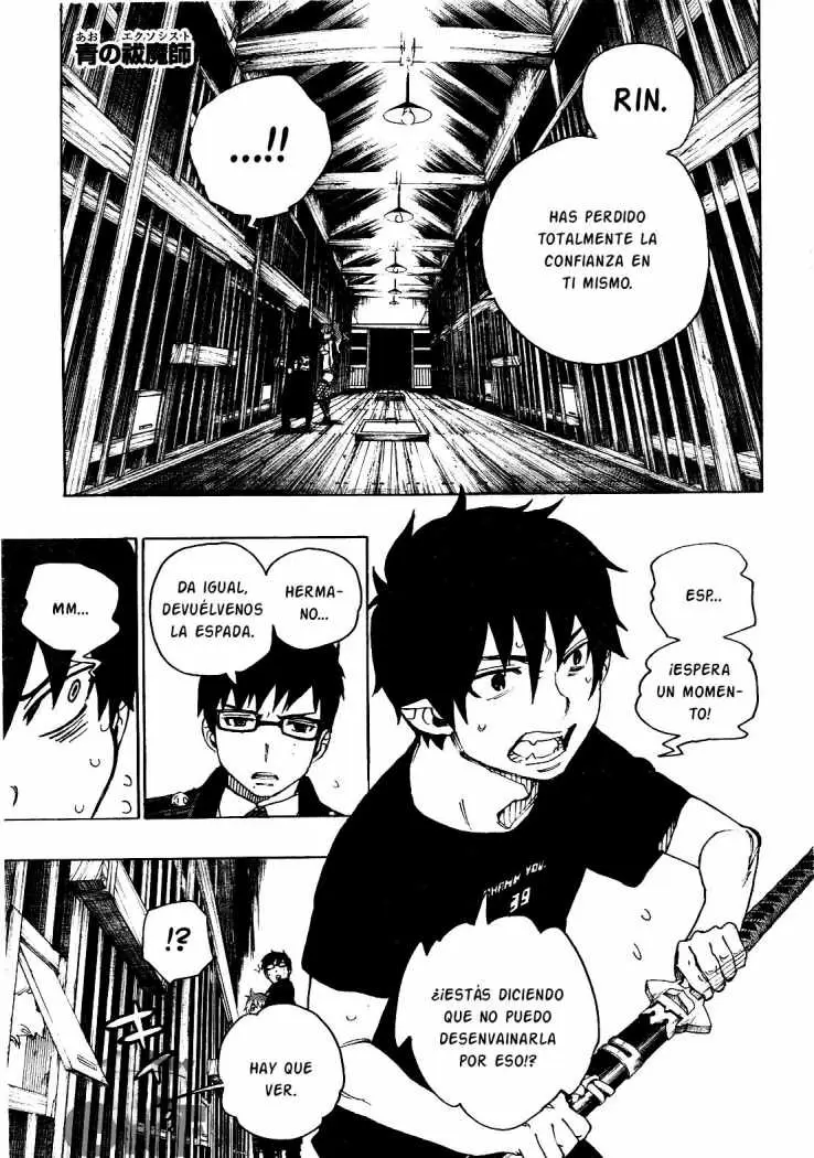 Ao no Exorcist capítulo 26, página 2